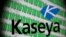 FILE - A Kaseya logo is seen in this illustration made July 5, 2021. Yaroslav Vasinskyi, who made a court appearance March 9, 2022, was allegedly responsible for a July 2021 ransomware attack against Kaseya, a Florida software provider.
