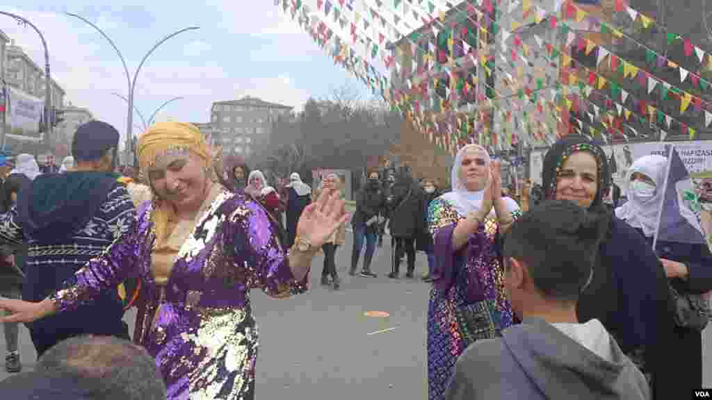 International Women&#39;s Day celebrations in Diyarbakir, Turkey.