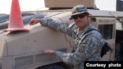 Matthew Parker is seen during his military service in Iraq in 2006. (Courtesy - Matthew Parker)