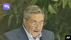 Cuba's President Raul Castro