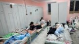 مادران و نوزادان در بخش زایمان بیمارستانی در کی‌یف که برای ایمن بودند از حملات روسیه به زیر زمین منتقل شده است - ۲ مارس ۲۰۲۲