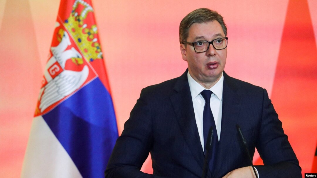 Arhiva - Aleksandar Vučić, predsednik Srbije i vladajuće Srpske napredne stranke.