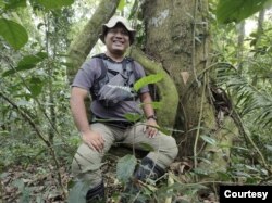 Rosek Nursahid, Ketua sekaligus pendiri Profauna Indonesia (Dokumentasi Profauna)