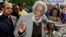 FILE - Comedian and activist Dick Gregory speaks at a peace vigil in Inglewood, Calif., July 29, 2003. 