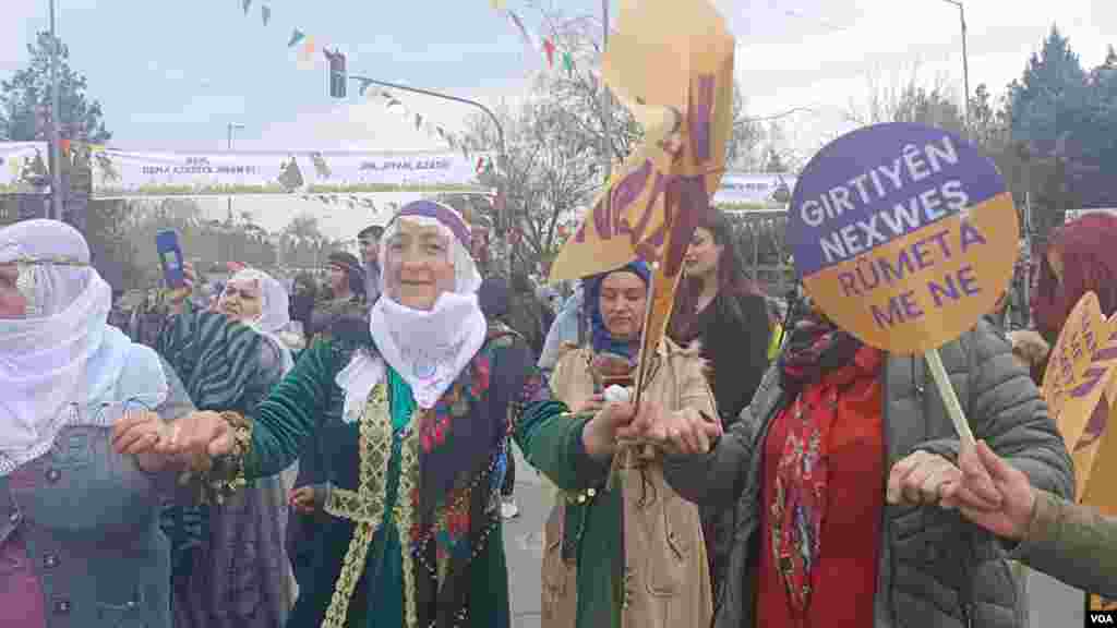 International Women&#39;s Day celebrations in Diyarbakir, Turkey.