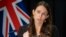 FILE - New Zealand Prime Minister Jacinda Ardern gestures during the post-Cabinet press conference in Wellington, New Zealand, Monday, March 7, 2022. (Mark Mitchell/Pool Photo via AP)