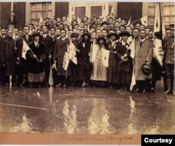 1919년 1차 한인대회 참가자들 ('우리역사넷' 소장 사진)