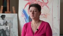 Снежана Мелник, сликарка од Украина во Скопје: Децата во Донбас со години растат низ страв од војна