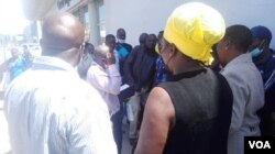 Members of the Citizens Coalition for Change attending Councillor Monica Mkwada's court case in Mutare.