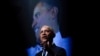 Former President Barack Obama speaks during a memorial service for former Senate Majority Leader Harry Reid at the Smith Center in Las Vegas, Jan. 8, 2022.