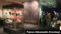 نمایی از نمایشگاه دیدار در اصفهان در کتابخانه-موزه چستر بیتی، دوبلین