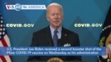 VOA60 America - The Biden administration renews push for COVID vaccinations and funding