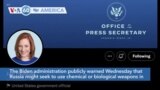 VOA60 America - Russia May Use Chemical Weapons in Ukraine, White House Warns