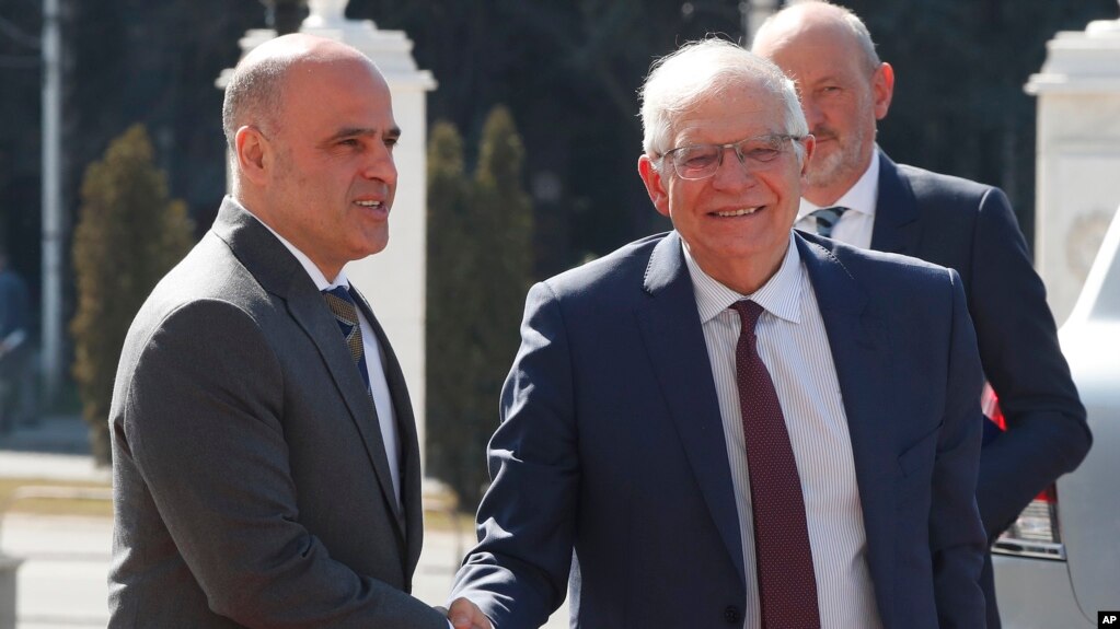 Borrel në Shkup, njofton sanskione të reja të BE-së kundër Rusisë
