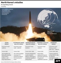 Factfile on North Korea's missile arsenal.