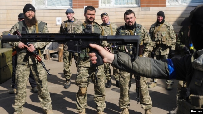 Trajnimi i forcave ukrainase