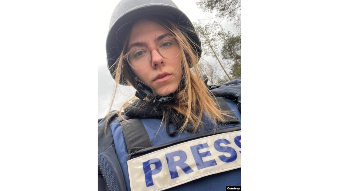 Urushda o'lgan jurnalist Oleksandra Kuvshinova