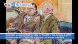 VOA60 America - First Trial in Capitol Riot Ends With Conviction on All Counts 