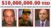 Esta imagen proporcionada por el Departamento de Justicia de los EE. UU. muestra un cartel de recompensa por Cliver Alcalá, que se publicó el 26 de marzo de 2020.