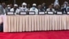 Les politico-militaires tchadiens réunis à Doha au Qatar pour un pré-dialogue avec le gouvernement du Tchad. (Photo: Chidi Djorkodei)