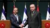 Cumhurbaşkanı Recep Tayyip Erdoğan ve İsrail Cumhurbaşkanı Isaac Herzog