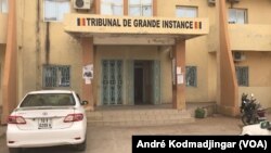 Les locaux du palais de justice de N'Djamena est désert pour fait de grève des magistrats, au Tchad, le 31 mars 2022. (VOA/André Kodmadjingar).