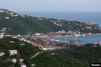 Kawasan Charlotte Amalie, St. Thomas, Virgin Islands, AS, 16 Agustus 2019. (REUTERS/Marco Bello)