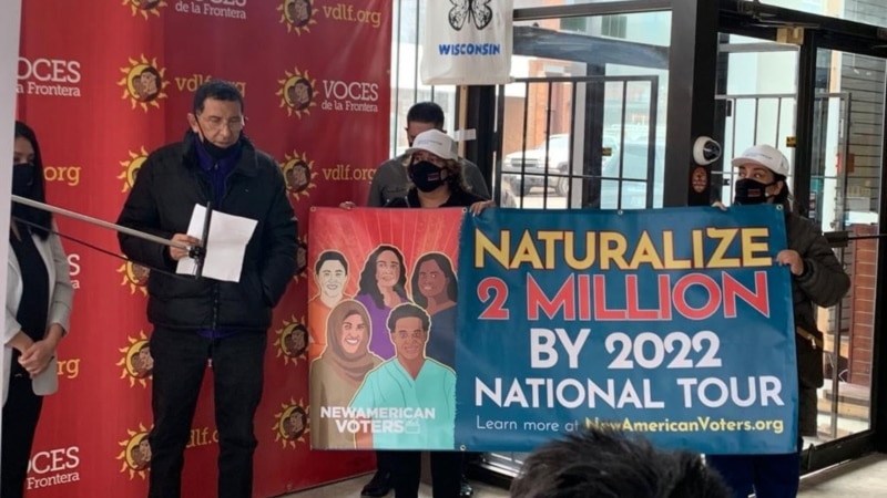 Initiative aims to naturalize 2 million permanent residents in the US.