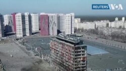 Ракетный удар по торговому центру в Киеве 