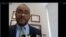 Arturo McFields, Nicaragua's ambassador to the Organization Of American States, speaks in a video address from an unidentified location, March 23, 2022, in this still image taken from video. 