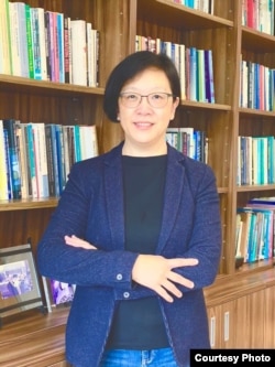 位于台北的台湾大学政治系副教授陶仪芬(照片提供:陶仪芬)