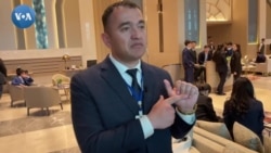 Toshkent sarmoya forumi: Navoiy hokimi yordamchisi Aziz Suvonov