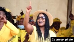 Fadzayi Mahere of the Citizens Coalition for Change 