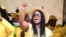 UNkosazana Fadzayi Mahere isikhulumeli sebandla le Citizens Coalition for Change 