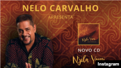 Imagem de lançamento de novo CD de Nelo Carvalho "Njila Yami" em Março de 2022