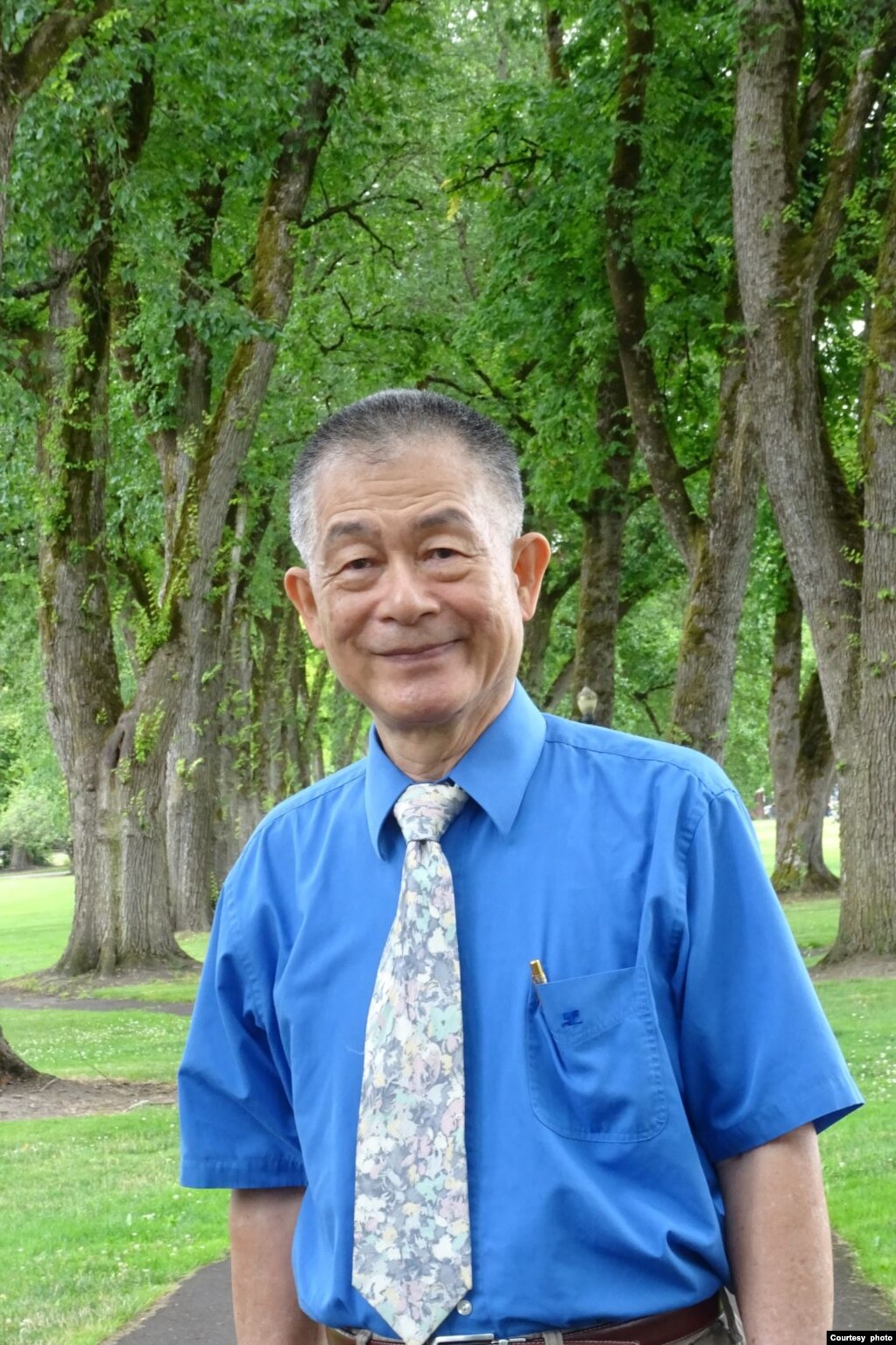 美国俄勒冈州立大学全球健康中心主任纪骏辉(photo:VOA)