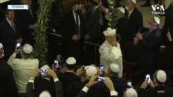 İsrail Cumhurbaşkanı Neve Şalom Sinagogu’nu Ziyaret Etti