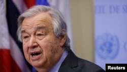 Umunyamabanga mukuru wa ONU Antonio Guterres 