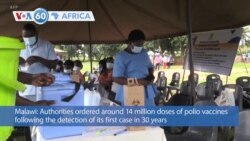 VOA60 Africa - Malawi orders around 14 million doses of polio vaccines