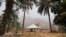 FILE: view of a house that was a clinic and is now a shelter for security officials protecting Manga village, bordering Nigeria and Cameroon, on January 28, 2022 weeks after suspected separatist fighters allegedly attacked Manga, which left five people dead and 21 missing.