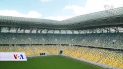 Lviv: U miru stadion, u ratu sklonište