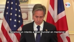 Antony Blinken: "tenemos un interés global en mantener un suministro constante de energía"