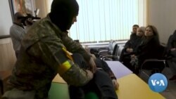Volunteers in Donetsk Region Learn First-Aid to Care for Wounded