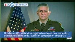 VOA60 Africa - Scathing Reports Find US Military Failures in 2020 Kenya Attack