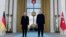 Tổng thống Thổ Nhĩ Kỳ Tayyip Erdogan và Thủ tướng Đức Olaf Scholz gặp nhau tại Dinh tổng thống ở Ankara, Thổ Nhĩ Kỳ, vào ngày 14/3/2022.