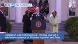 VOA60 America - Biden Signs Bill Making Lynching a Federal Hate Crime