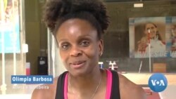 Olímpia Barbosa é atleta e bombeira em Lisboa