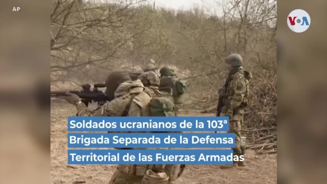 La Defensa Territorial de Ucrania se prepara para el combate