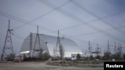 Чернобыльская АЭС. Март 2022 г. 