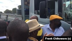 Umkhokheli webandla weCCC uMnu Nelson Chamisa. (Umfanekiso: VOA/Frank Chikowore)